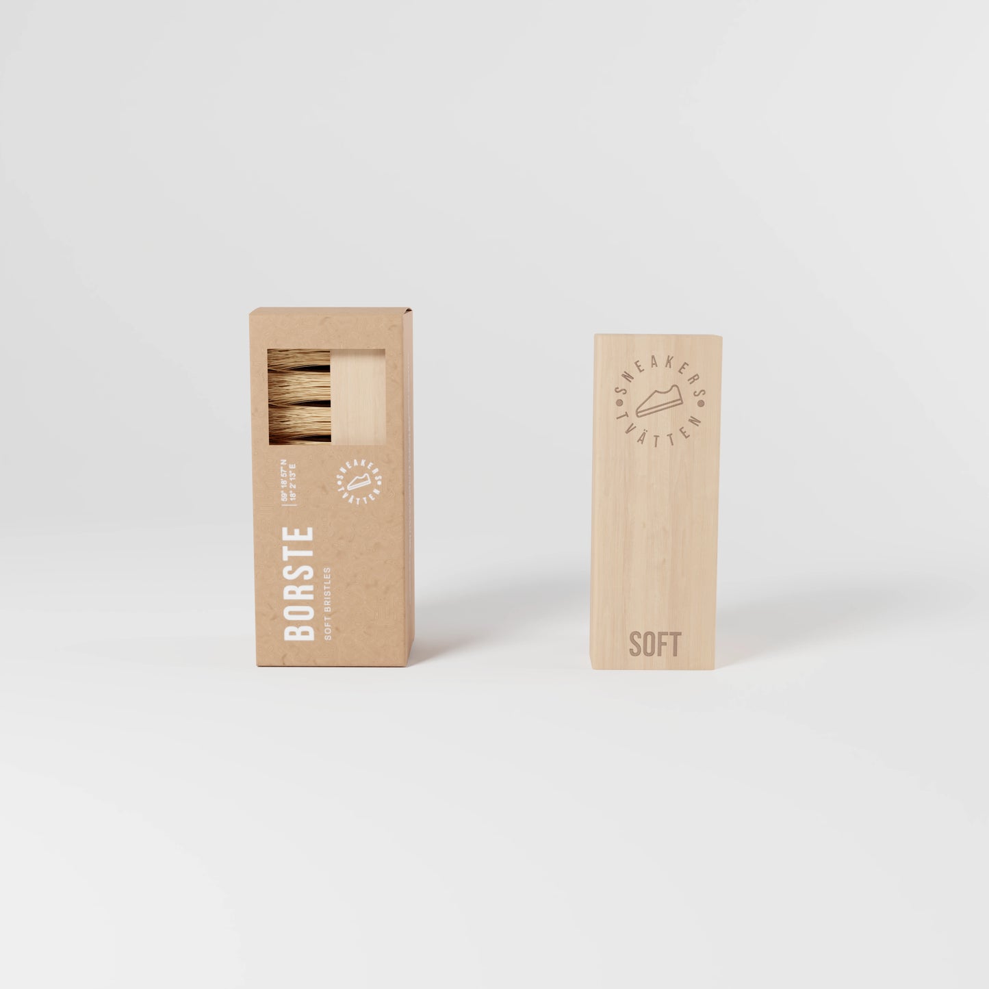 Sneakerstvätten Mjuka Borste